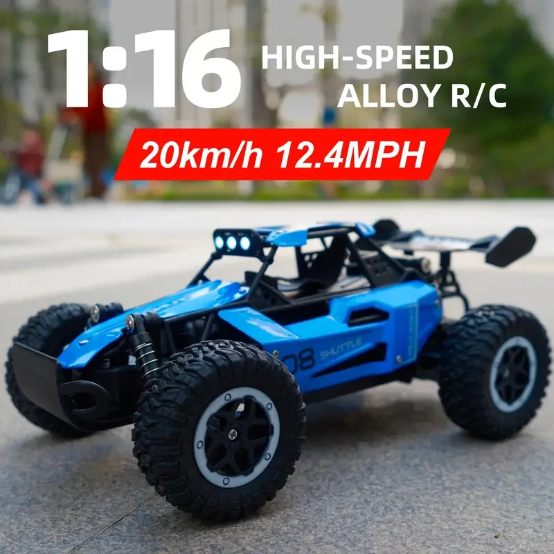 Vehículo todoterreno de alta velocidad a escala 1:16 - Control remoto 2.4G