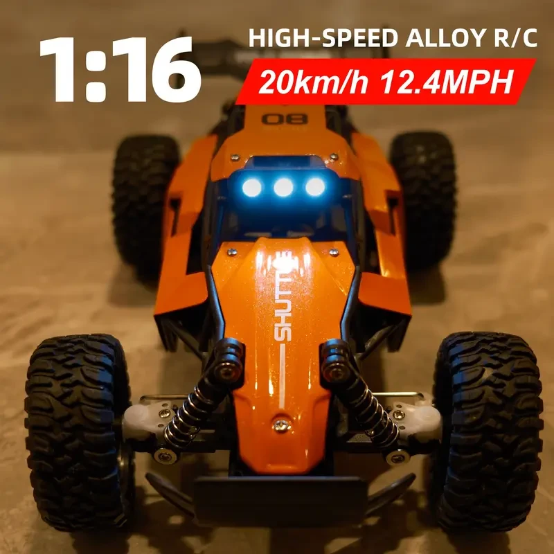 Vehículo todoterreno de alta velocidad a escala 1:16 - Control remoto 2.4G