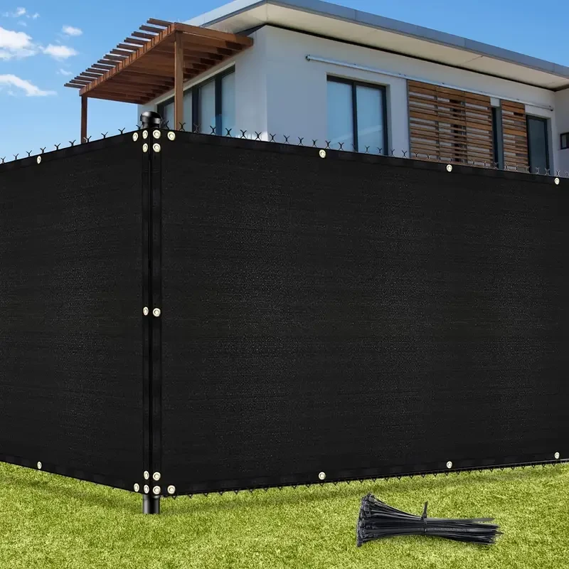 Pantalla de privacidad para cerca de 180 g/m² - Malla de sombra resistente (1 m x 3 m)