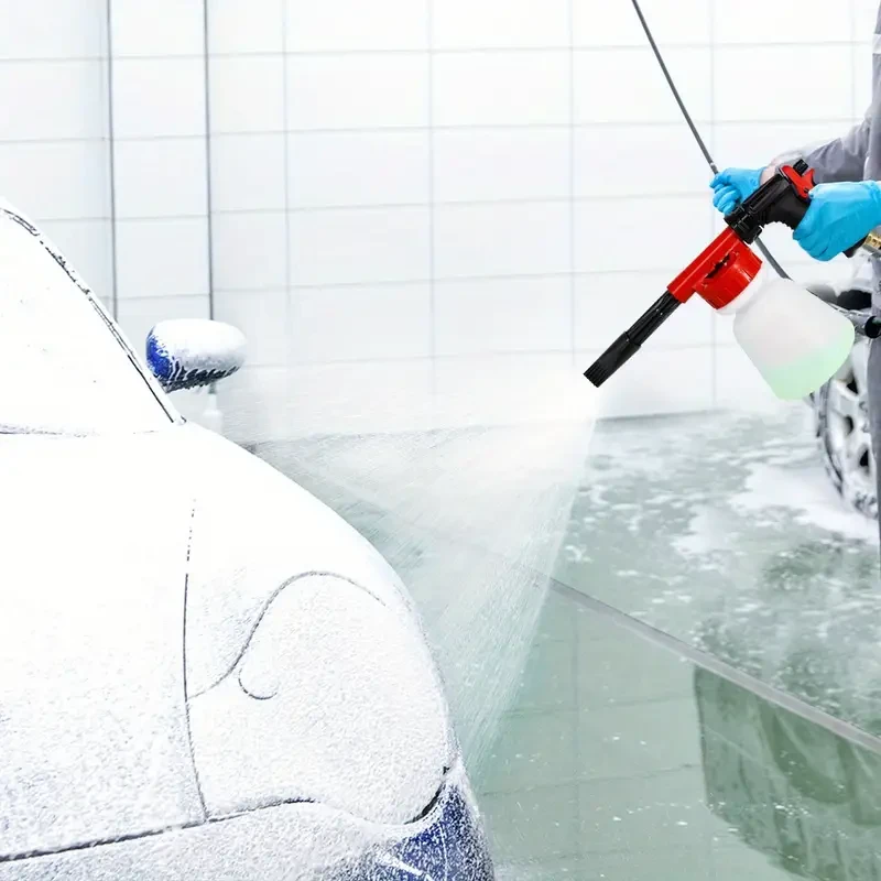 Rociador de espuma para lavado de autos Lixada con dial de proporción ajustable