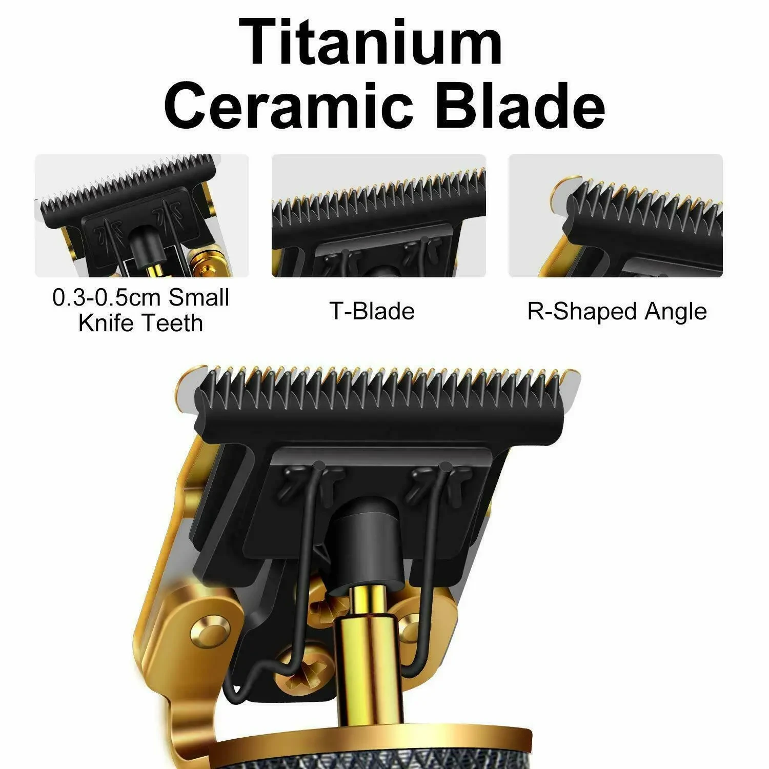 Cortapelos eléctrico USB, afeitadora recargable, recortadora de barba, máquina profesional para cortar el pelo de hombres, corte de barba y peluquero.