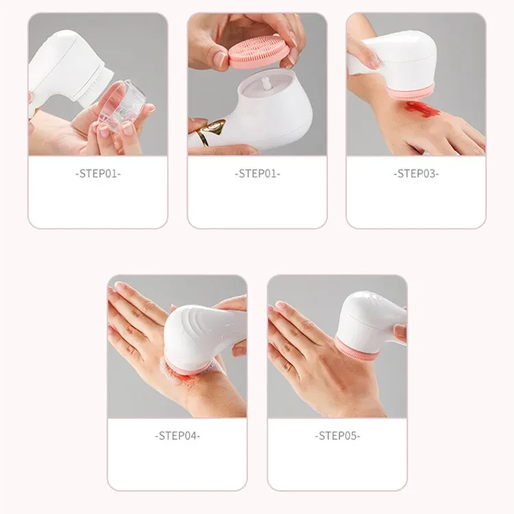 Limpiador facial eléctrico, limpiador de poros, instrumento de belleza