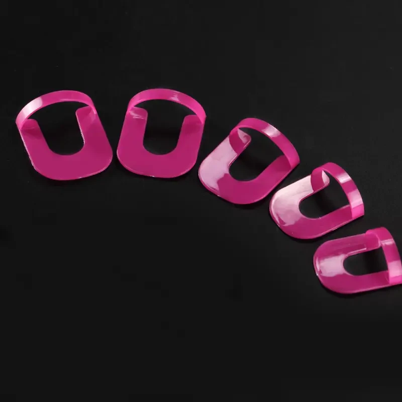 26 protectores de uñas en forma de U de 10 tamaños
