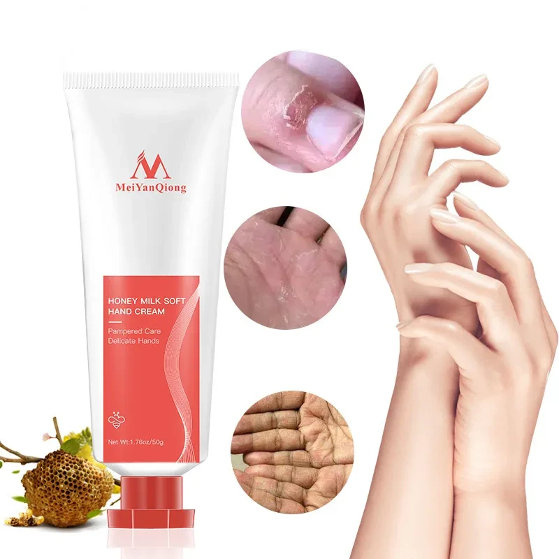 Crema de manos suavizante con leche de abeja Beauty Joan