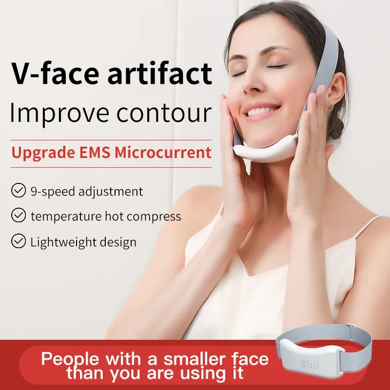Instrumento de modelado facial en forma de V para levantamiento de papada