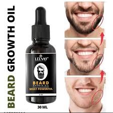 Aceite orgánico para el crecimiento de la barba