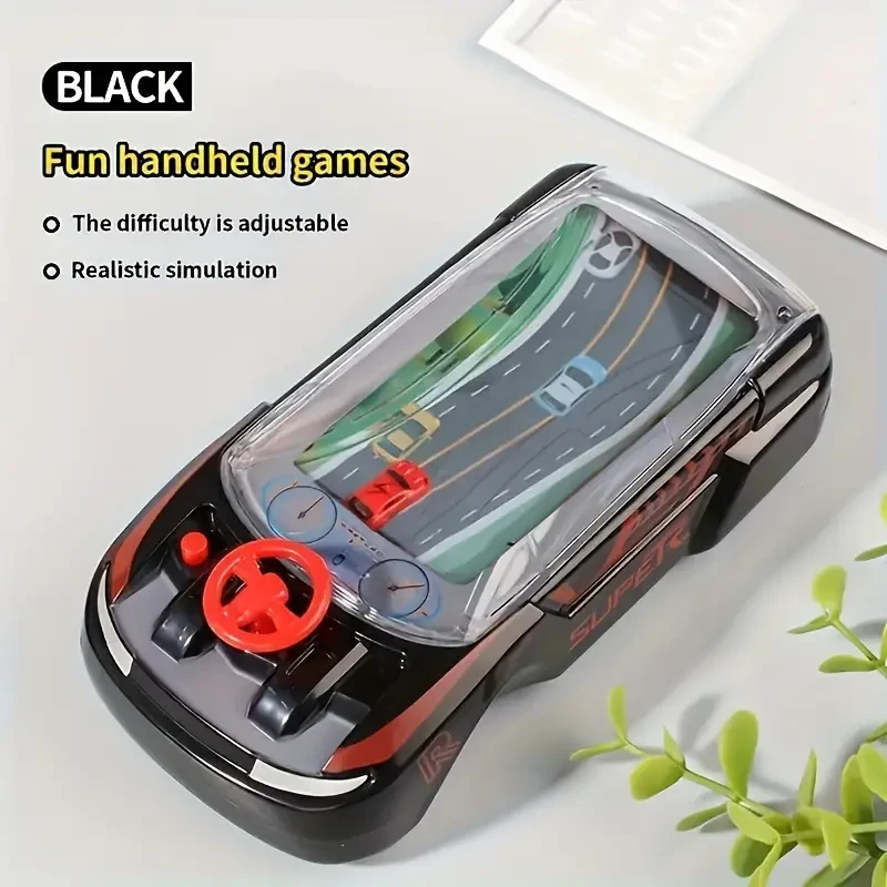 1 pieza portátil para niños, juguete de aventura en la carretera a batería para jugar e interactuar con dos jugadores. Adecuado para 3 6 pilas AAA (no incluidas). Detalles 11 piezas portátil para niños, juguete de aventura en la carretera a batería para j