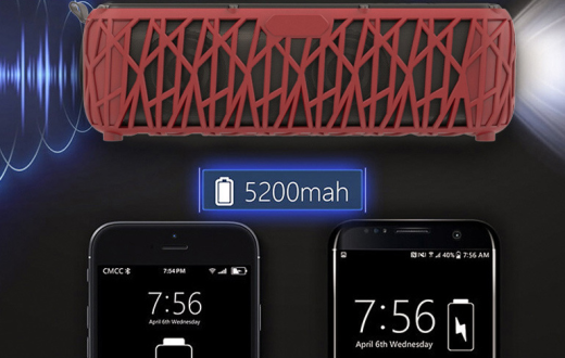 Los nuevos altavoces inalámbricos solares T61 continúan con su durabilidad de 60 horas. Altavoces solares Bluetooth ecológicos.