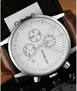 Reloj de cuarzo multifunción para hombre, estilo coreano, de moda y negocios.