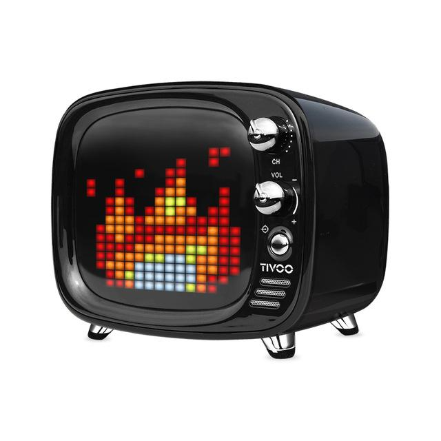 Altavoz Bluetooth inteligente portátil y reloj despertador único