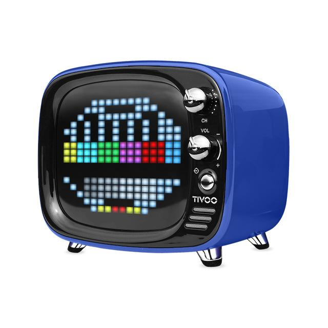 Altavoz Bluetooth inteligente portátil y reloj despertador único