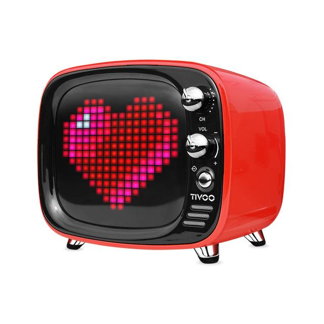Altavoz Bluetooth inteligente portátil y reloj despertador único
