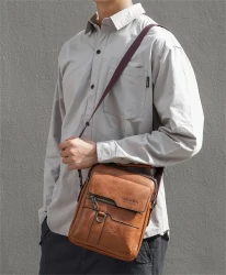 WEIXIER Bolso bandolera Bolso de hombro para hombre,