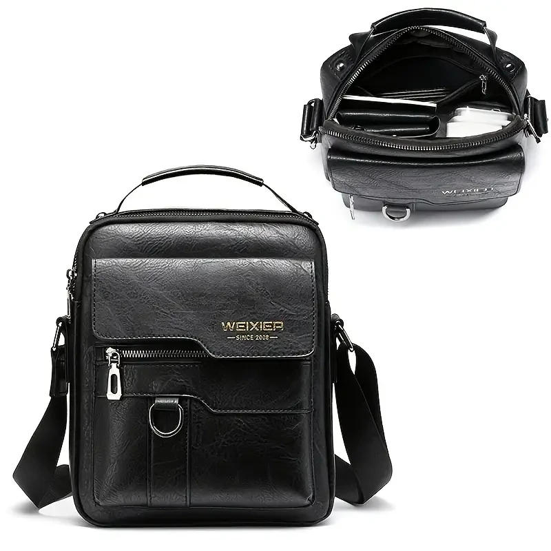 WEIXIER Bolso bandolera Bolso de hombro para hombre,