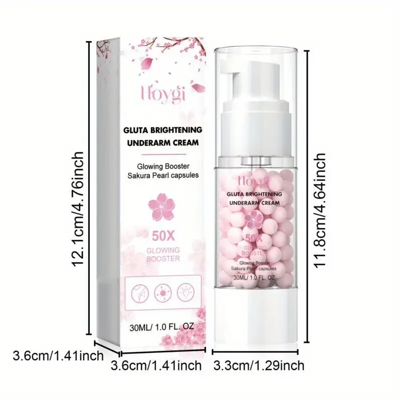 Crema corporal para axilas - Hidratante y humectante para pieles oscuras (30 ml)