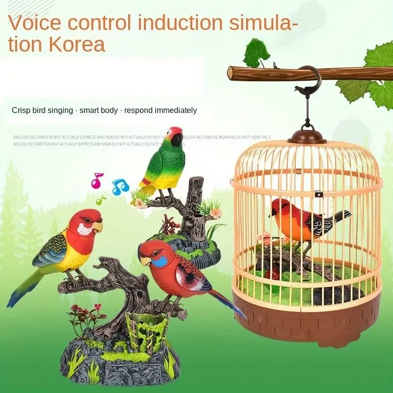 Descripción muy extensa del producto: Lleve a casa el encanto y la vivacidad de un loro con el Pájaro Eléctrico de Simulación, un loro interactivo y activado por voz, diseñado para brindar diversión y entretenimiento tanto a adolescentes como a adultos. E