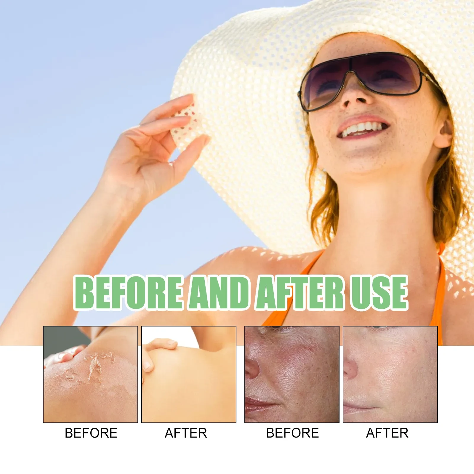 Crema protectora UV de menta para exteriores