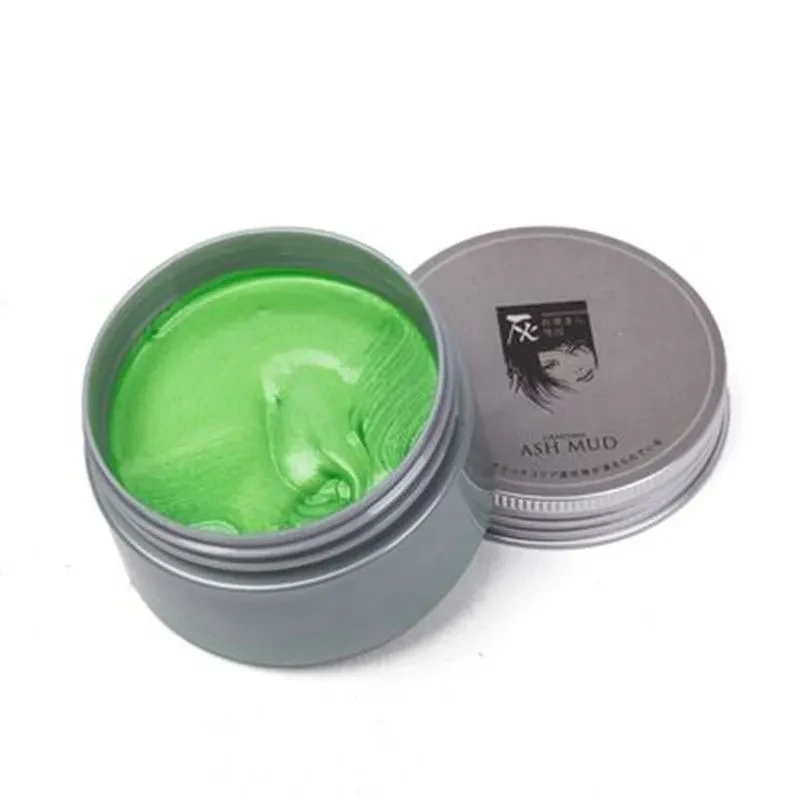 Crema para teñir el cabello desechable, champú y cera