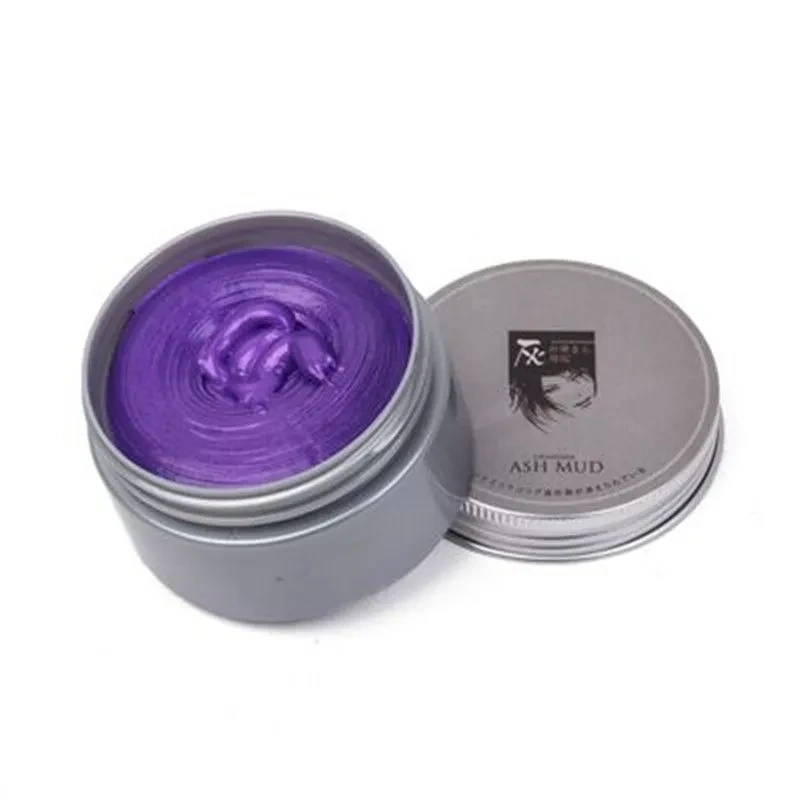 Crema para teñir el cabello desechable, champú y cera