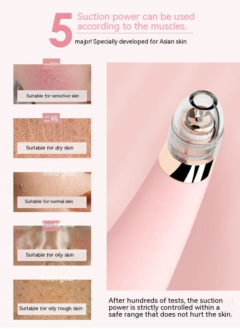 Instrumento de belleza para el acné y los puntos negros faciales