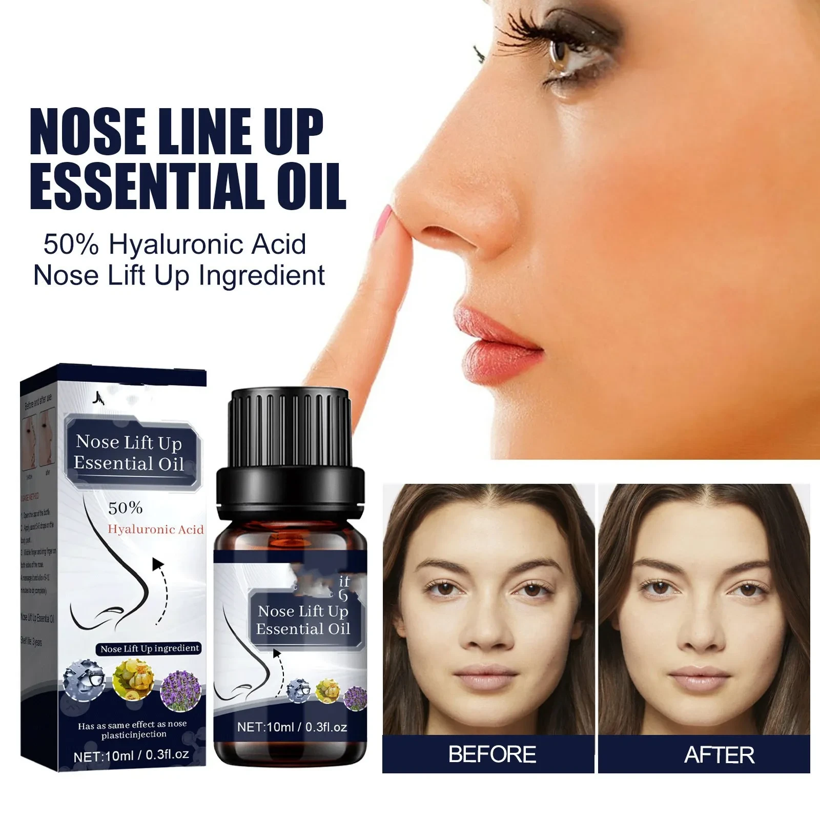 Cuidado facial firme, recto y contraído