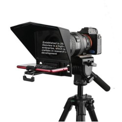 Teleprompter portátil para teléfono celular pequeño