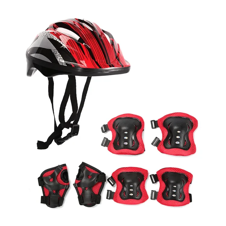 Equipo de protección para patinaje sobre ruedas, casco, rodilleras deportivas para monopatín, casco de patinador