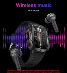 Reloj inteligente para hombre con asistente de voz