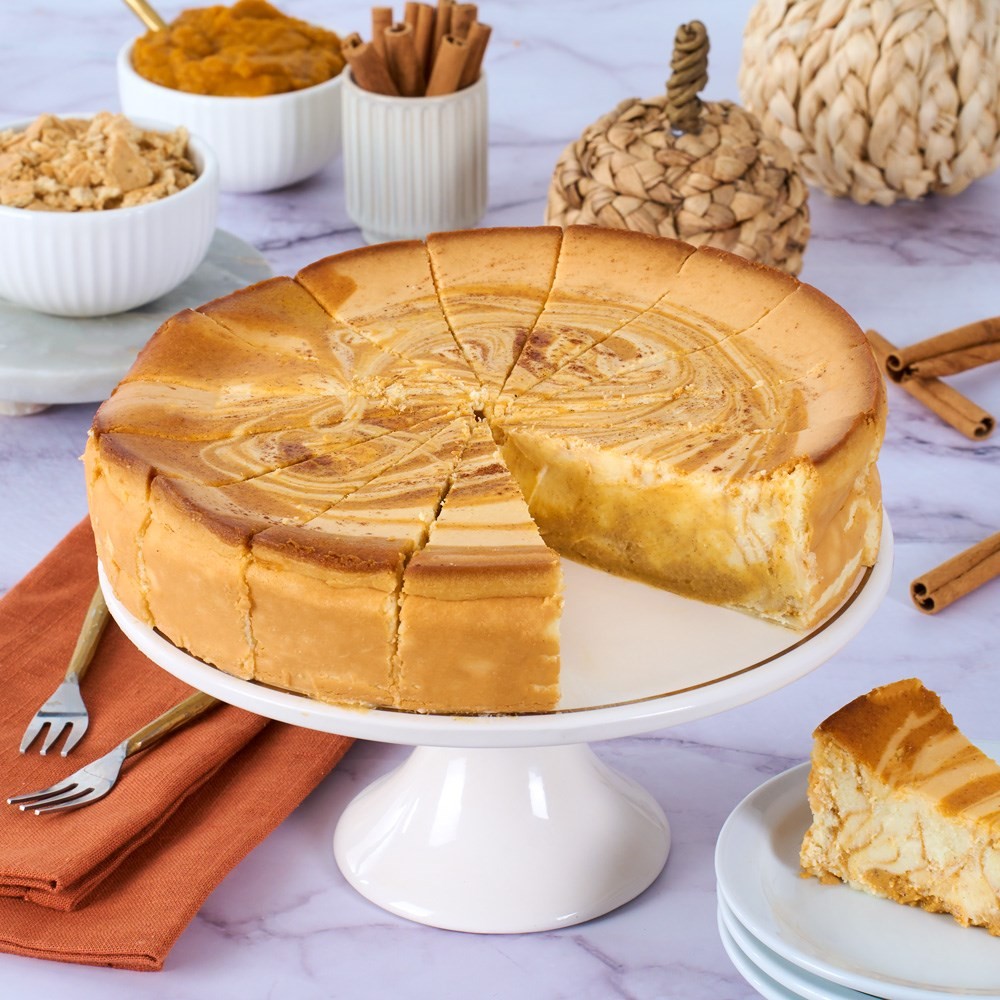 Tarta de queso y calabaza