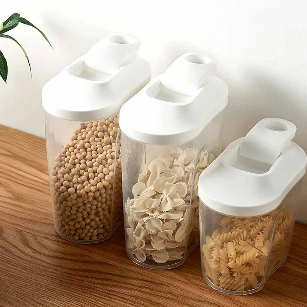 Caja de almacenamiento de granos de frijoles de cocina Alimentos