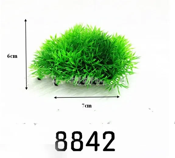 Simulación de plantas acuáticas, simulación de paisajismo de peceras.