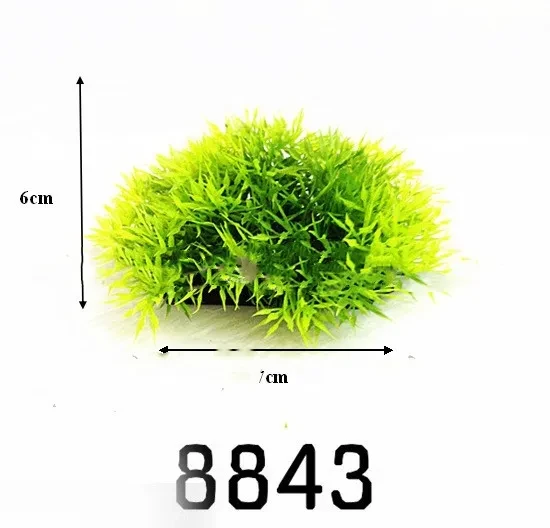 Simulación de plantas acuáticas, simulación de paisajismo de peceras.