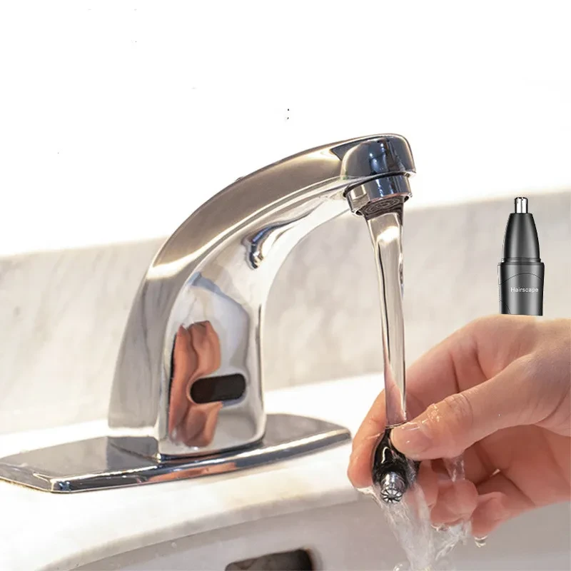 Recortador eléctrico de vello para orejas, rostro, cejas y nariz