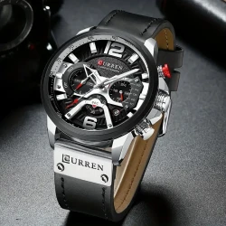 Reloj cronógrafo elegante para hombre CURREN