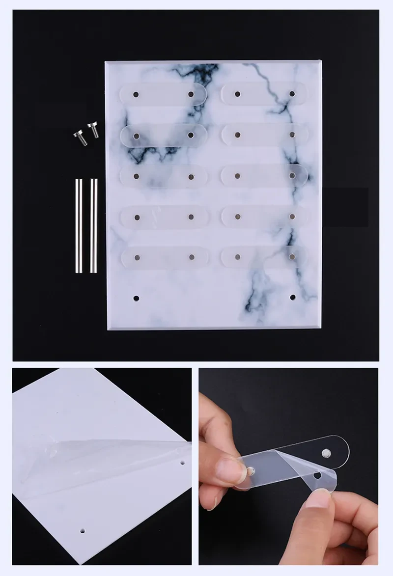 Nuevo libro de trabajo para exhibición de arte de uñas