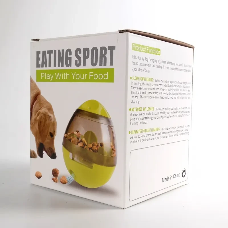 Dispensador de comida para mascotas, juguete divertido