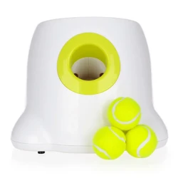 Lanzador automático de pelotas interactivo para perros y mascotas