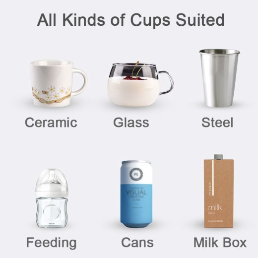 Calentador de tazas de café inteligente para oficina y hogar con almohadilla térmica termostática impermeable de tres temperaturas