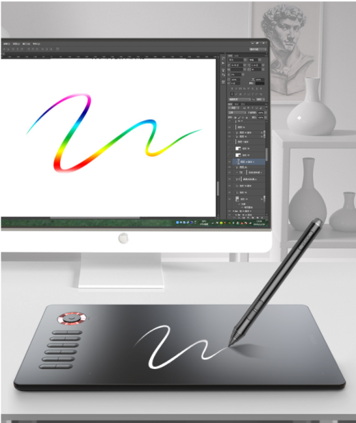 Tablero electrónico de dibujo y pintura