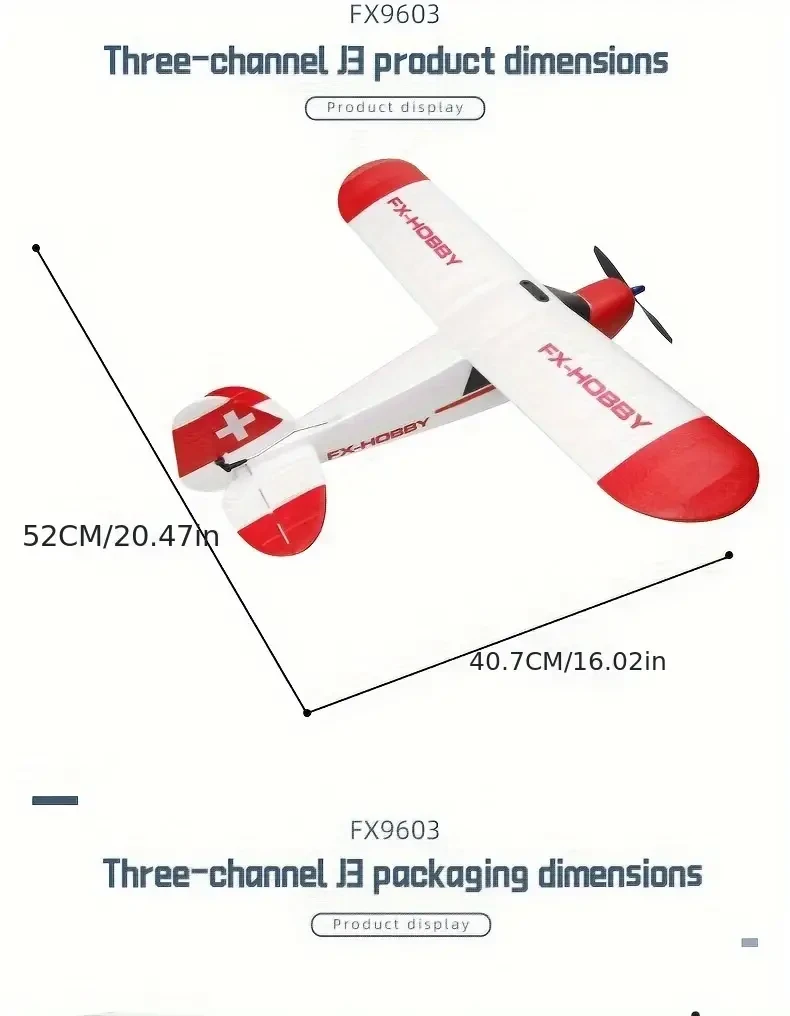 Avión de control remoto de tres canales, planeador de juguete, avión de motor sin escobillas de ala fija, modelo de avión de combate eléctrico, dron.