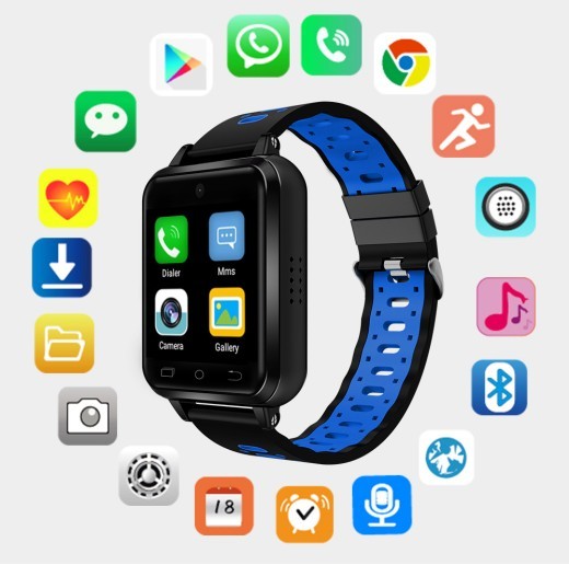 Reloj inteligente Android con llamadas, WIFI, clima, deportes, moda