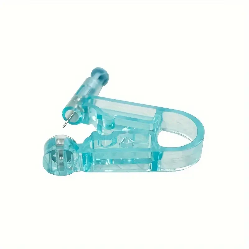 Kit de pistola de plástico desechable para perforar orejas: herramienta autoperforante con aplicador de seguridad para adultos