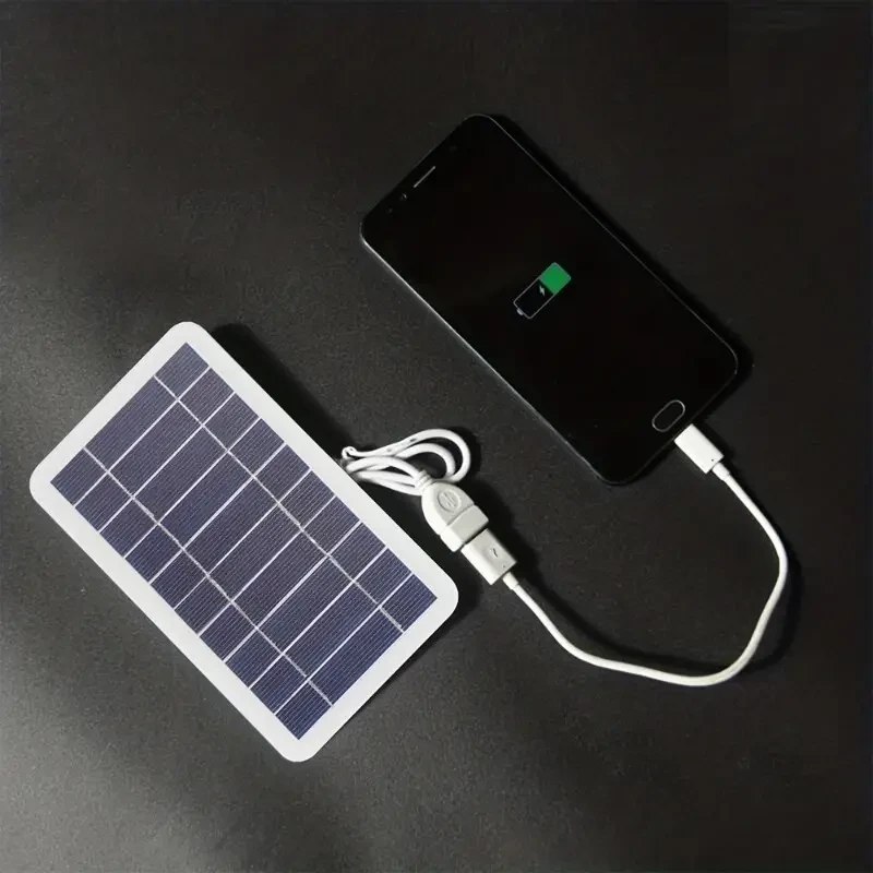 Panel de carga solar USB impermeable: banco de energía portátil para exteriores