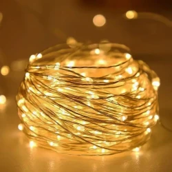 Luces de cadena creativas para el dormitorio