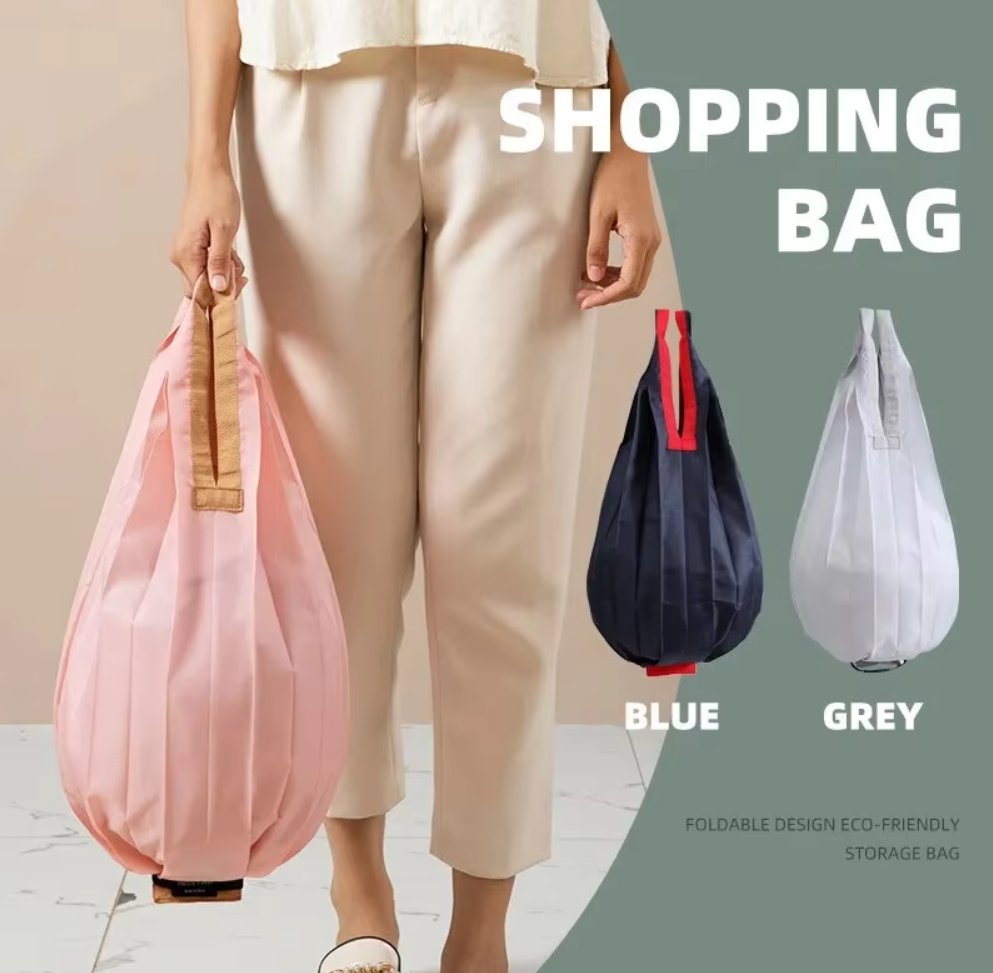 1 bolsa de compras ecológica plegable
