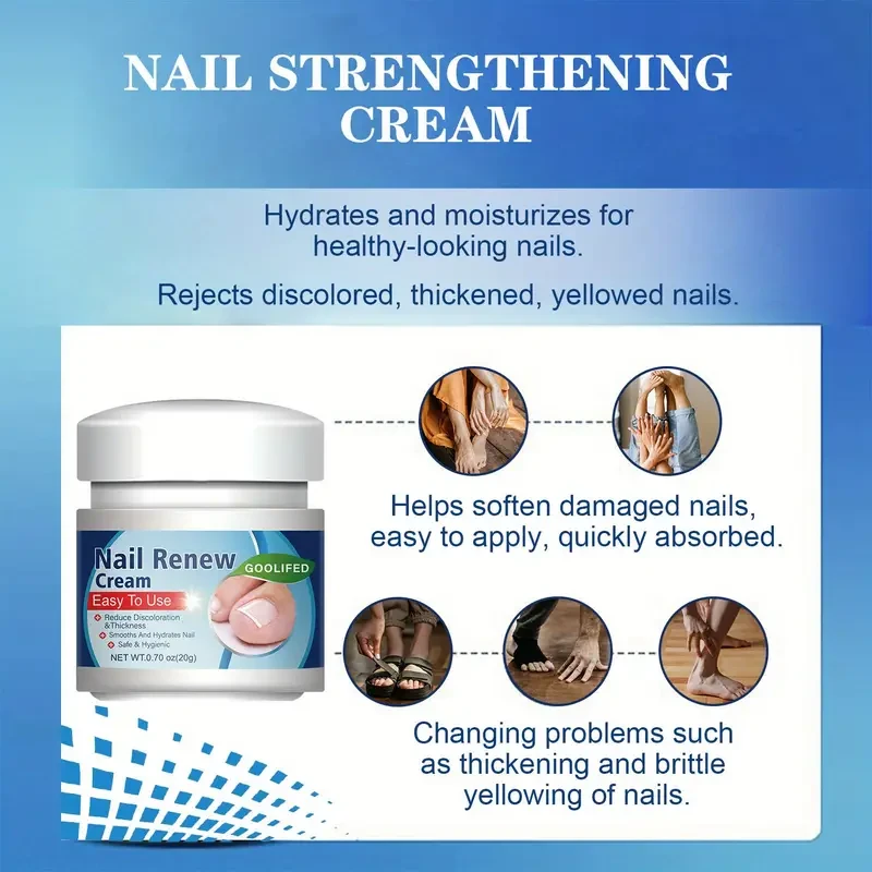 Crema renovadora de uñas Goolified