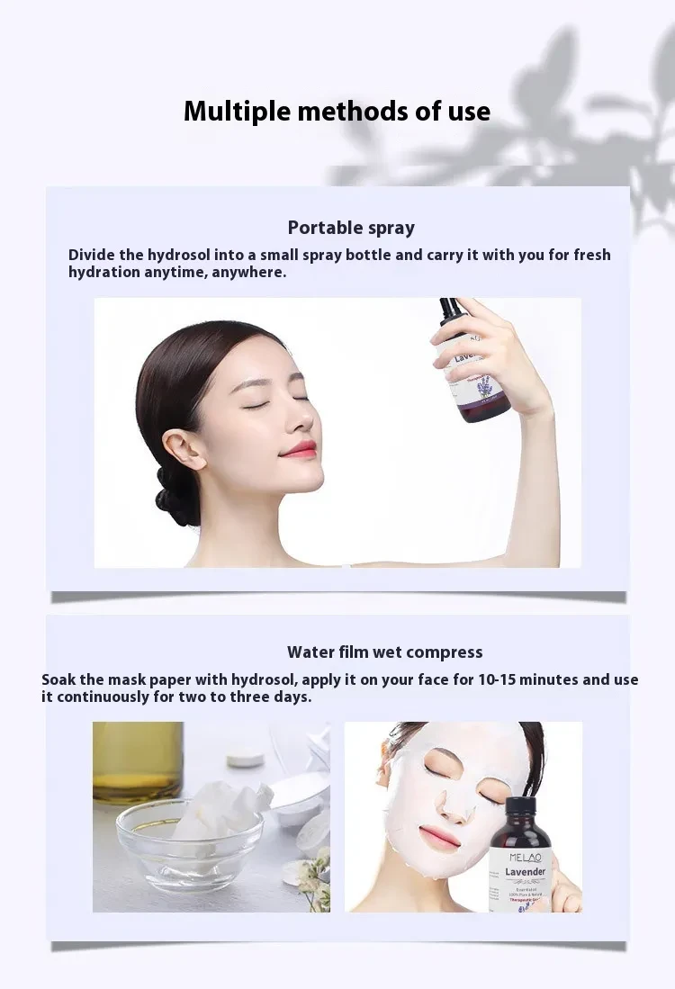 Aceite hidratante para salón de belleza Lavender Plant SPA