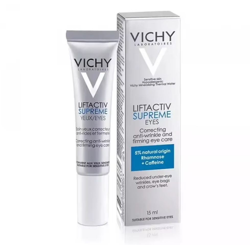 Crema hidratante antiarrugas activa para ojos de 15 ml