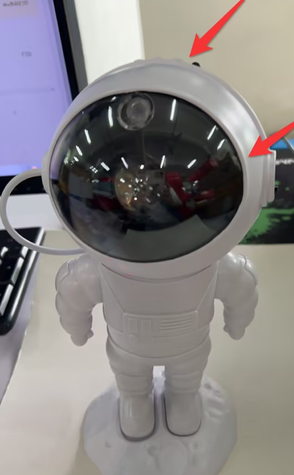 Nuevo Proyector de Galaxias, Astronauta, Cielo Estrellado, Proyector, Control Remoto, Música, Láser