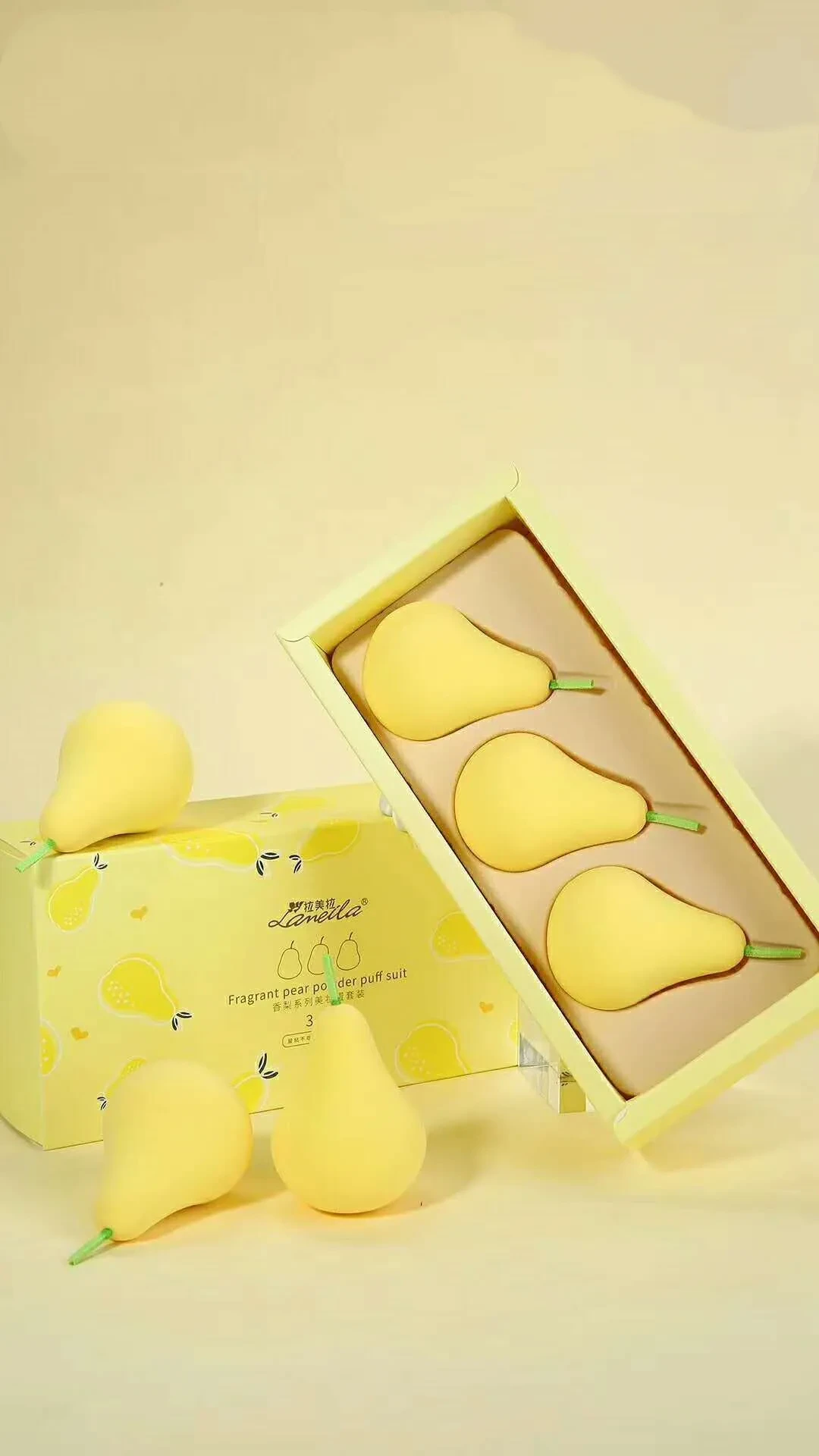 Esponja de maquillaje suave y delicada, set para maquillaje en húmedo y seco